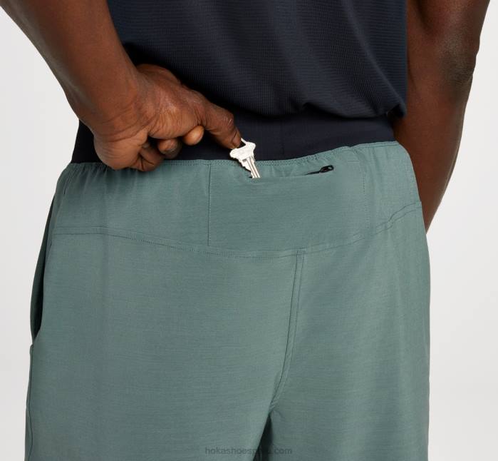 hombres 0LP0D651 corto activo Hoka pasa