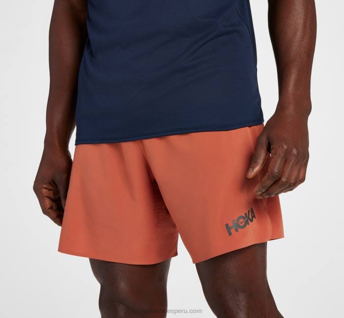 hombres 0LP0D652 7" corto Hoka arcilla cocida