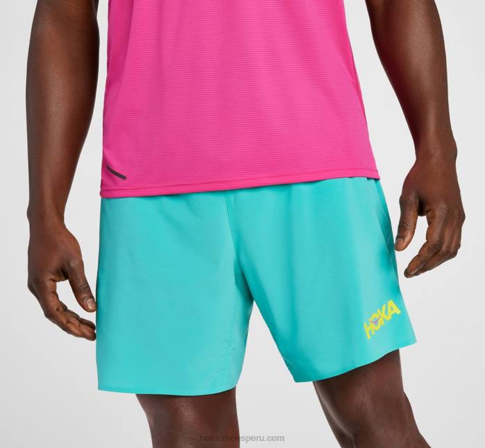 hombres 0LP0D653 7" corto Hoka espacio exterior