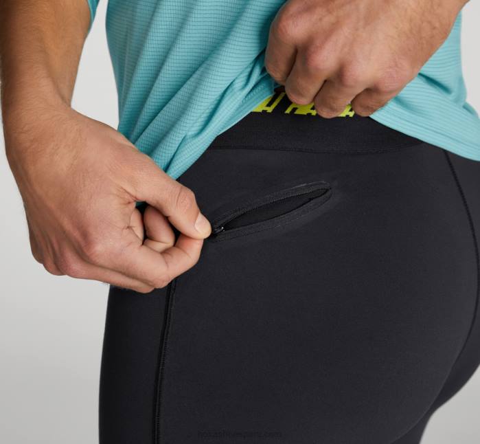 hombres 0LP0D663 hupana apretada Hoka negro