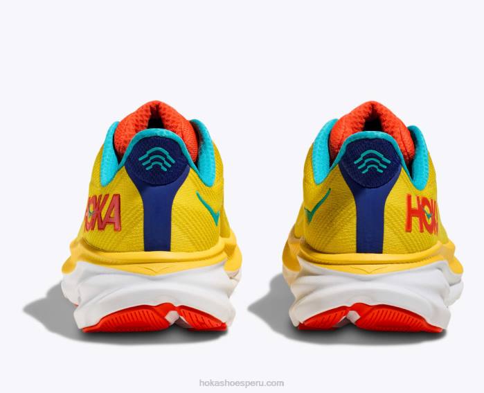 hombres 0LP0D410 clifton 9 Hoka maracuyá/maíz