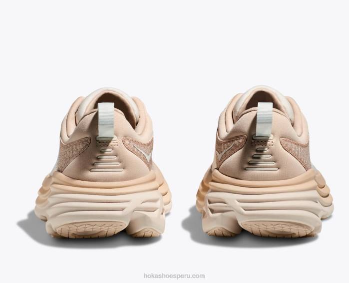 hombres 0LP0D416 bondi 8 Hoka arena movediza / ponche de huevo