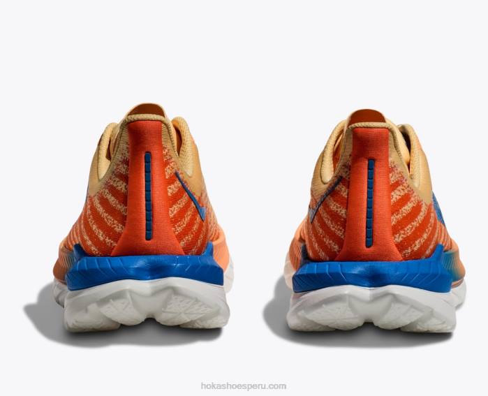 hombres 0LP0D436 Mach 5 Hoka impala/naranja vibrante