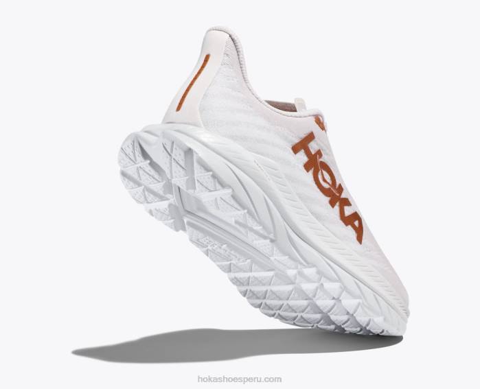 hombres 0LP0D442 Mach 5 Hoka blanco/cobre