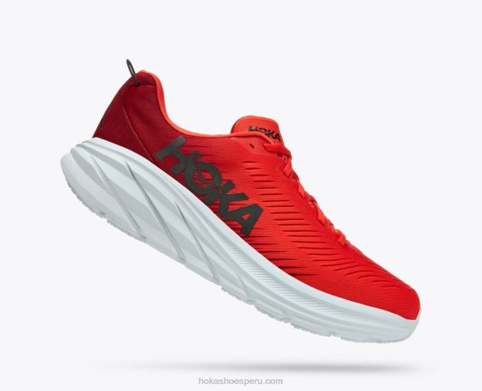 hombres 0LP0D445 rincón 3 Hoka ruibarbo/fiesta