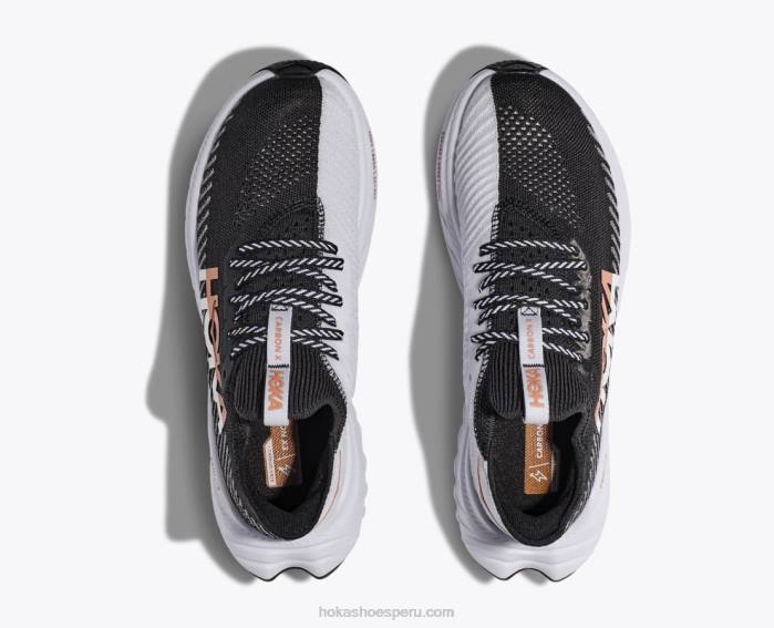 hombres 0LP0D459 carbono x 3 Hoka blanco negro