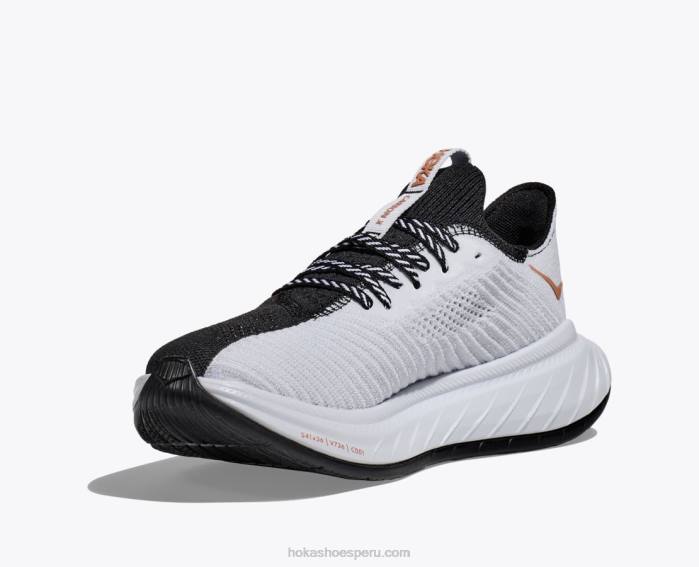 hombres 0LP0D459 carbono x 3 Hoka blanco negro