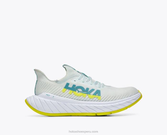 hombres 0LP0D461 carbono x 3 Hoka vela ondulante/onagra