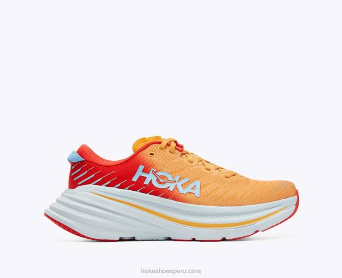 hombres 0LP0D463 bondi x Hoka fiesta/amarillo ámbar