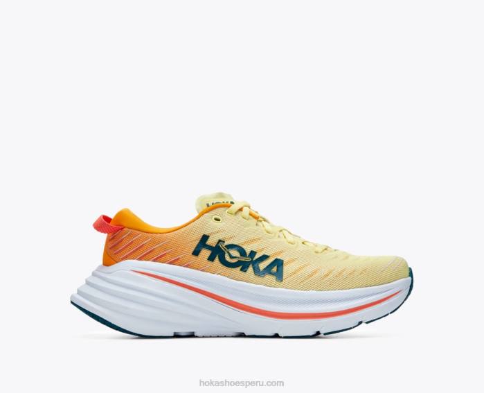 hombres 0LP0D464 bondi x Hoka amarillo pera/amarillo radiante