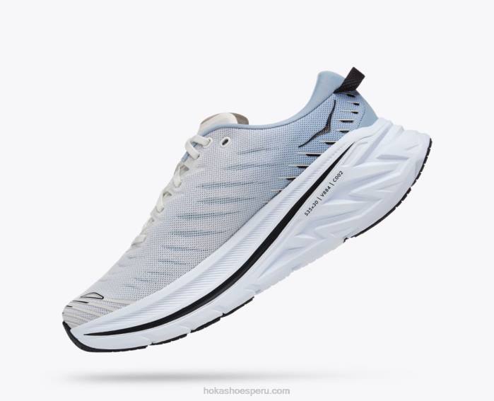 hombres 0LP0D465 bondi x Hoka blanc de blanc/niebla azul