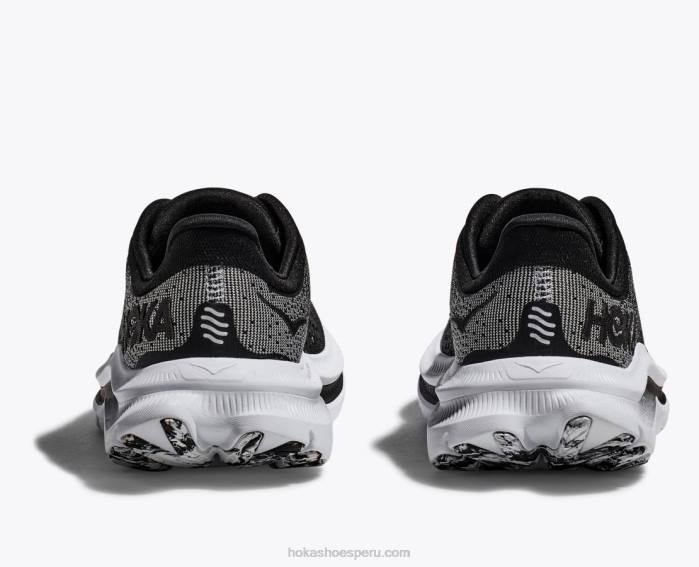 hombres 0LP0D474 kawana Hoka blanco negro