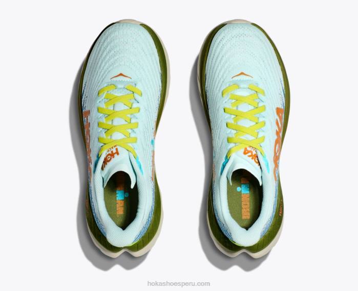 hombres 0LP0D475 hombre de hierro mach 5 Hoka oasis refrescante/multi