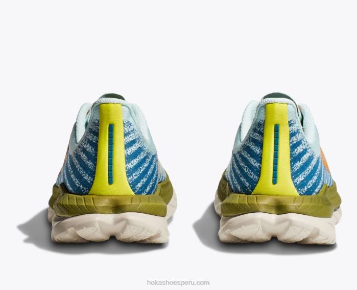 hombres 0LP0D475 hombre de hierro mach 5 Hoka oasis refrescante/multi