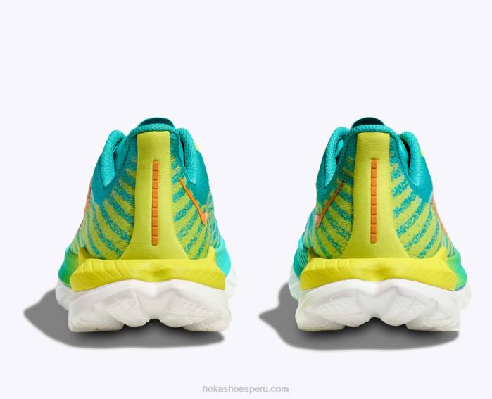 hombres 0LP0D558 Mach 5 Hoka blanco/azul marino