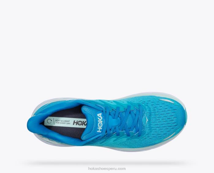 hombres 0LP0D574 8 Hoka azul ibiza/azul buceo