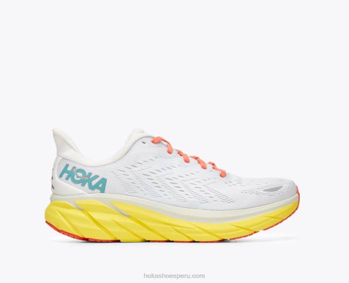 hombres 0LP0D577 8 Hoka blanco de blanco/iluminado