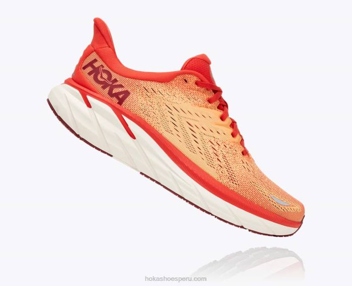 hombres 0LP0D583 8 Hoka fiesta/naranja ardiente