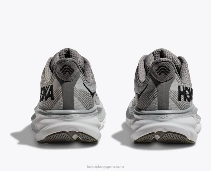 hombres 0LP0D589 clifton 9 Hoka niebla del puerto/negro