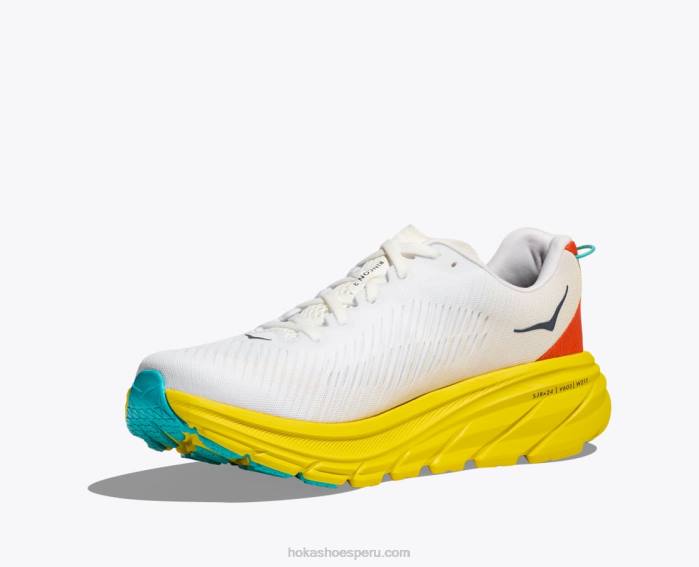 hombres 0LP0D603 rincón 3 Hoka verde azulado real/azul cáscara de huevo