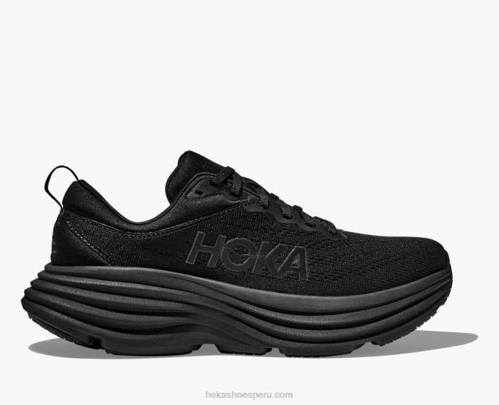 hombres 0LP0D611 bondi 8 Hoka negro
