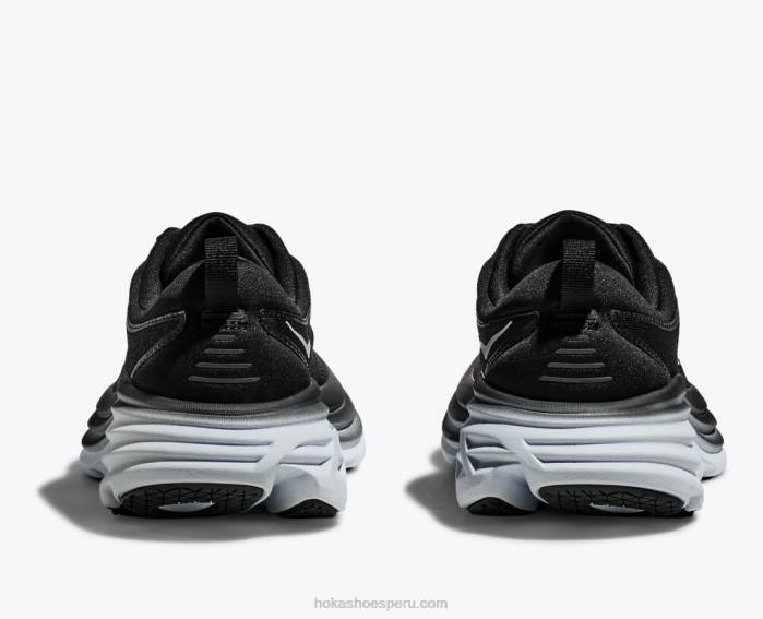 hombres 0LP0D616 bondi 8 Hoka blanco negro