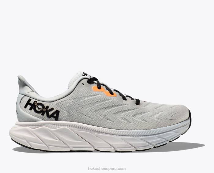 hombres 0LP0D619 arahi 6 Hoka niebla del puerto/negro