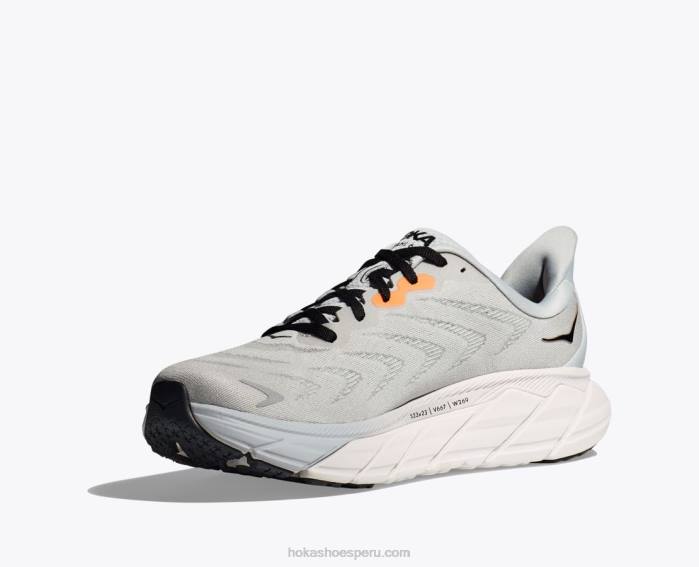 hombres 0LP0D619 arahi 6 Hoka niebla del puerto/negro