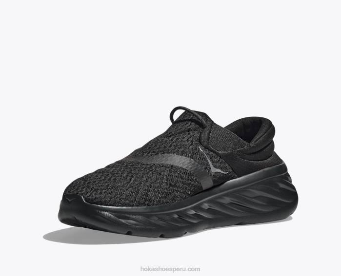 hombres 0LP0D622 zapato de recuperación ora 2 Hoka negro