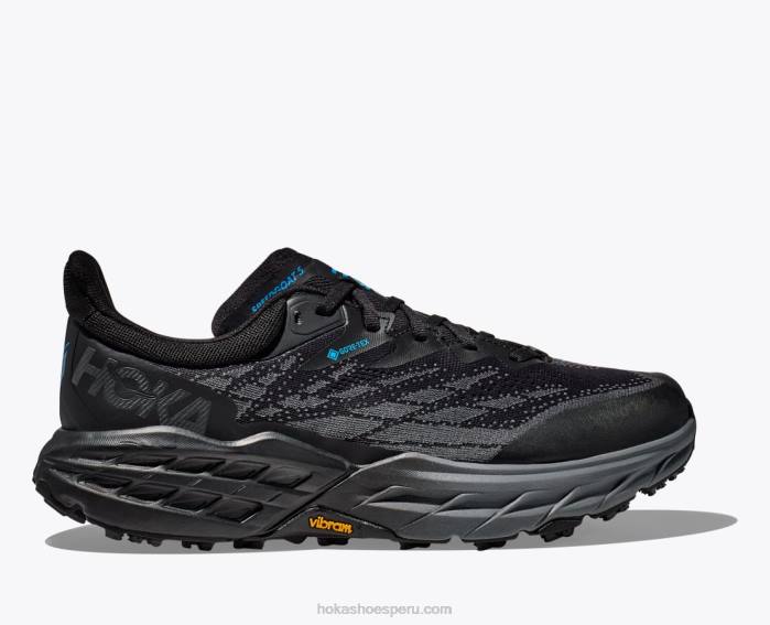 hombres 0LP0D485 speedgoat 5 gtx Hoka negro