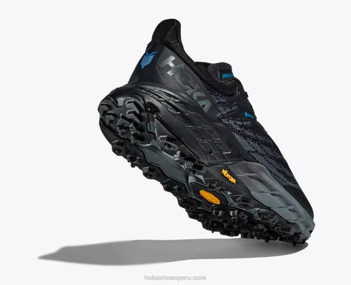 hombres 0LP0D488 pico speedgoat 5 gtx Hoka negro