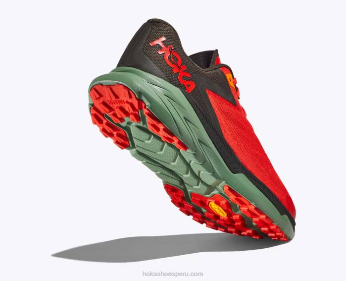 hombres 0LP0D512 zinal Hoka fiesta/oliva negra