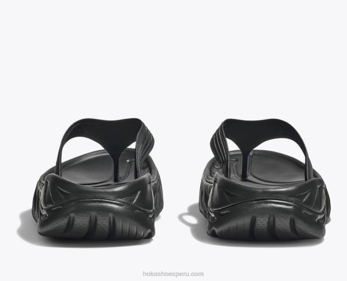 hombres 0LP0D562 voltereta de recuperación ora Hoka negro/gris gaviota oscuro