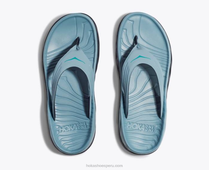 hombres 0LP0D564 voltereta de recuperación ora Hoka piedra azul/espacio exterior