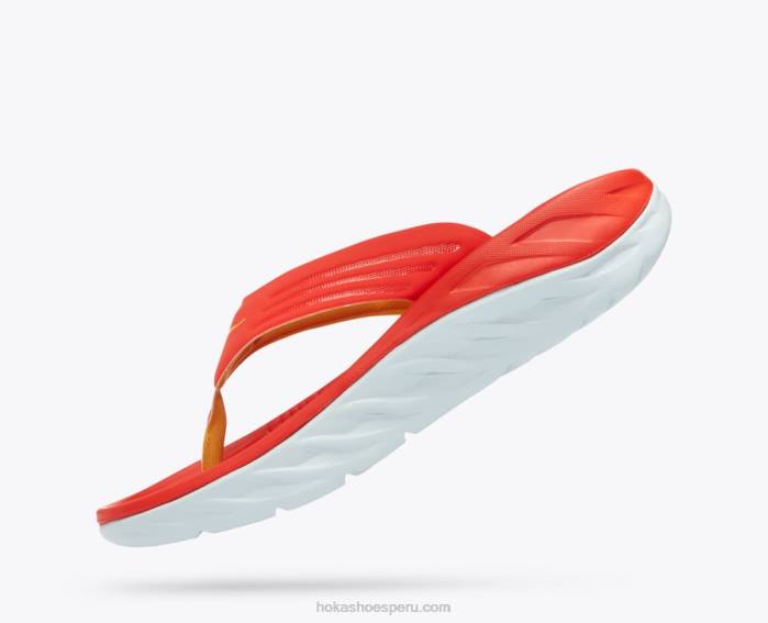 hombres 0LP0D565 voltereta de recuperación ora Hoka fiesta/amarillo ámbar