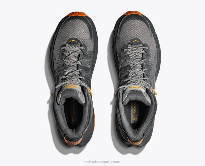 hombres 0LP0D523 código de seguimiento gtx Hoka Castlerock/naranja caqui