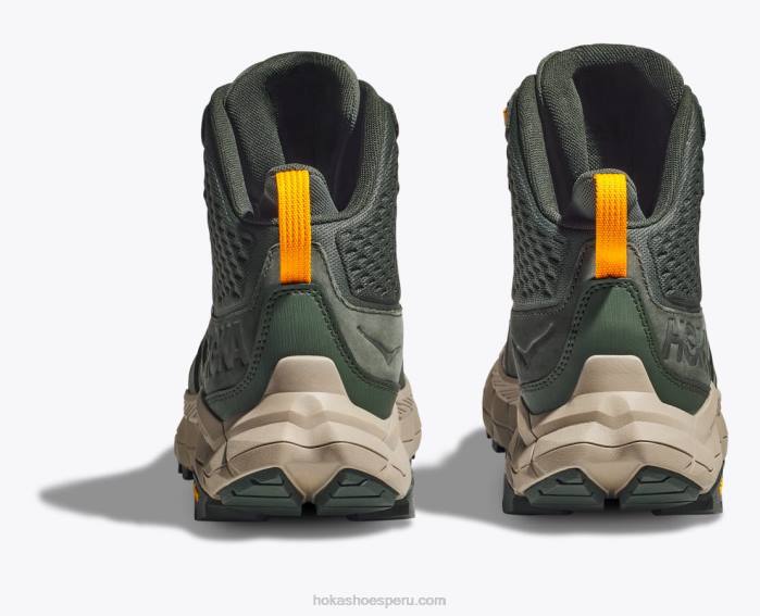 hombres 0LP0D535 anacapa mid gtx Hoka tomillo/amarillo radiante
