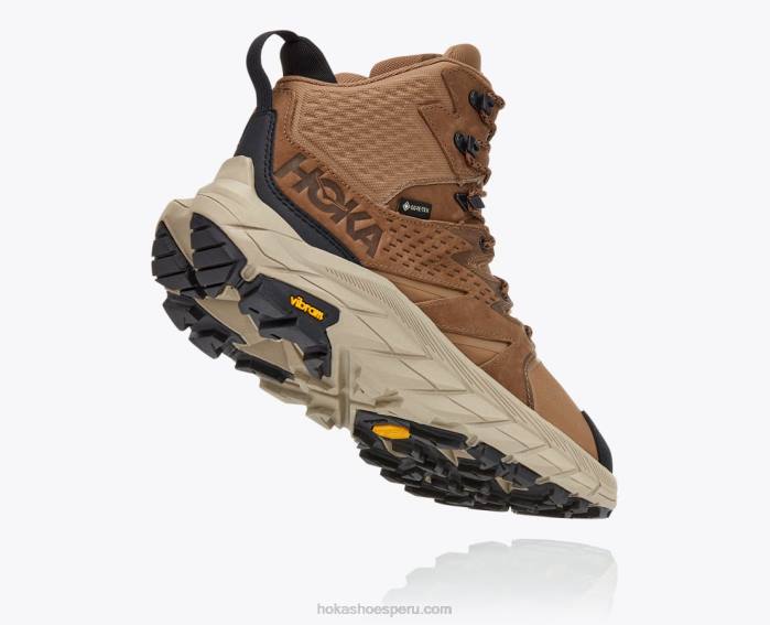 hombres 0LP0D538 anacapa mid gtx Hoka nutria/negro