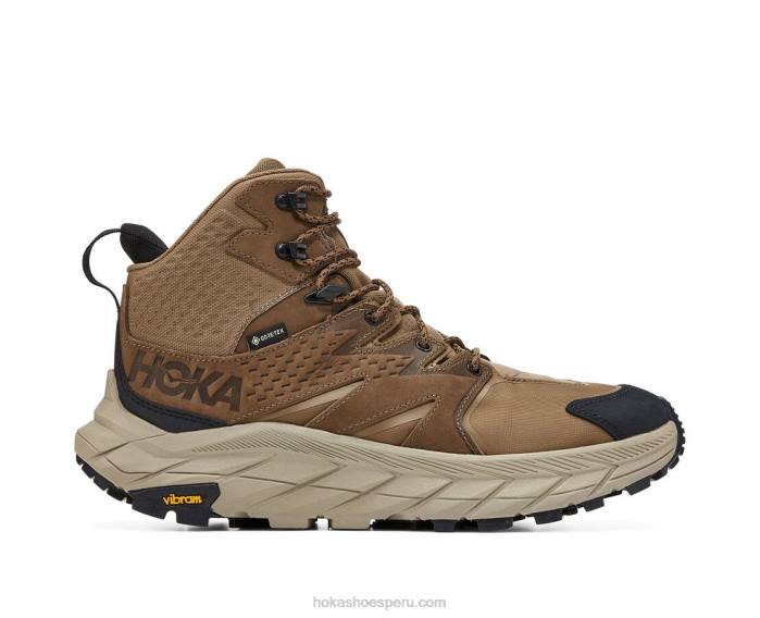 hombres 0LP0D538 anacapa mid gtx Hoka nutria/negro