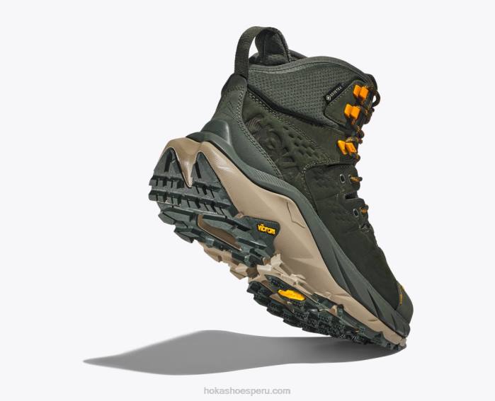 hombres 0LP0D548 kaha 2 gtx Hoka bolso de lona/amarillo radiante