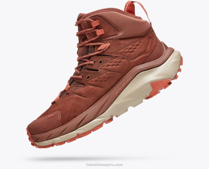 hombres 0LP0D549 kaha 2 gtx Hoka capuchino/arcilla cocida