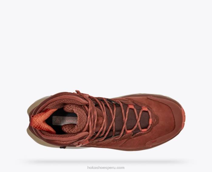 hombres 0LP0D549 kaha 2 gtx Hoka capuchino/arcilla cocida