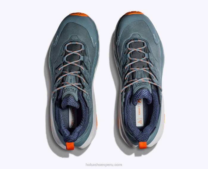 hombres 0LP0D550 kaha 2 baja gtx Hoka duende azul/niebla del puerto
