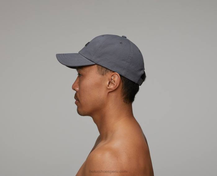 mujer 0LP0D408 sombrero informal Hoka gris oscuro