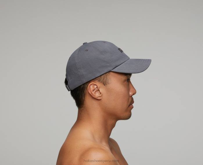 mujer 0LP0D408 sombrero informal Hoka gris oscuro