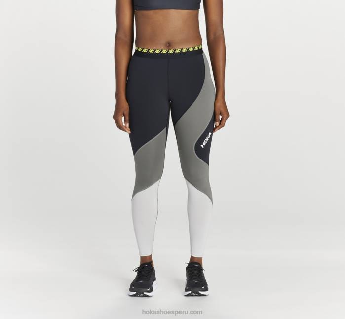 mujer 0LP0D367 hupana apretada Hoka negro