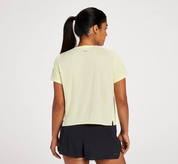 mujer 0LP0D318 manga corta Hoka ciclamen