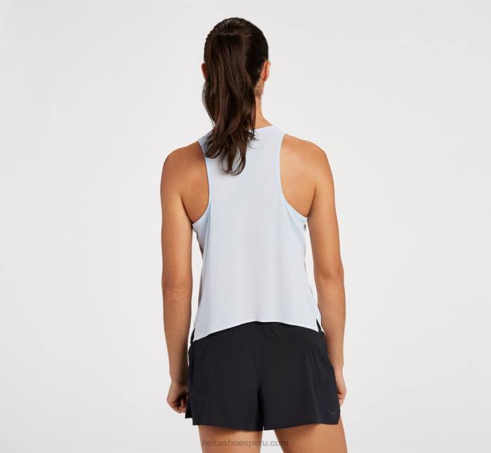 mujer 0LP0D321 tanque Hoka simulacro de naranja