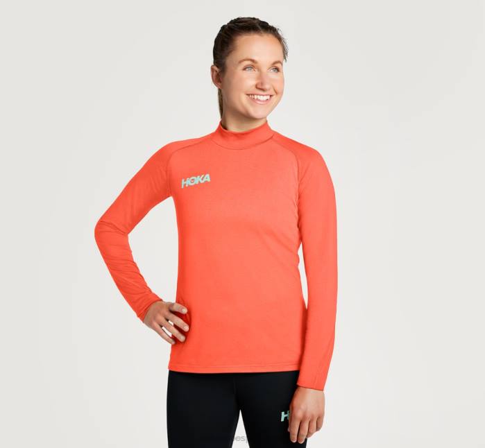 mujer 0LP0D333 capa intermedia merino Hoka camelia