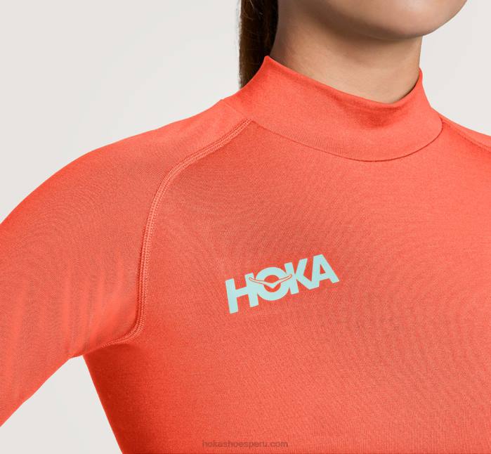 mujer 0LP0D333 capa intermedia merino Hoka camelia